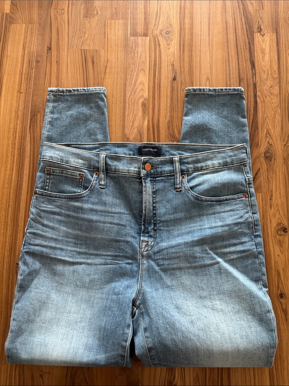J. Crew 9-Inch High Rise Light Blue Women's Jeans - 30